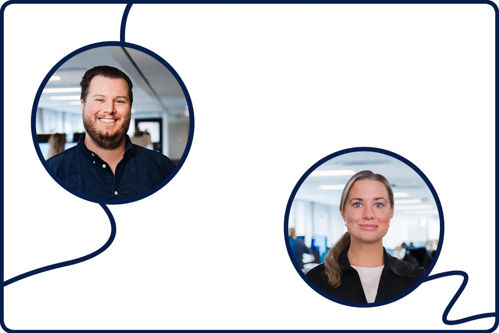 Johan och Angelica på SBC