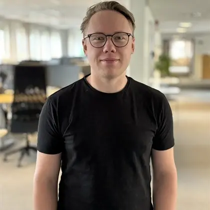 Joel, ekonomisk förvaltare på SBC i Sundsvall.