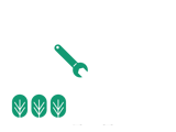 Stor skiftnyckel som används av teknisk förvaltare i bostadsrättsförening. Illustration.