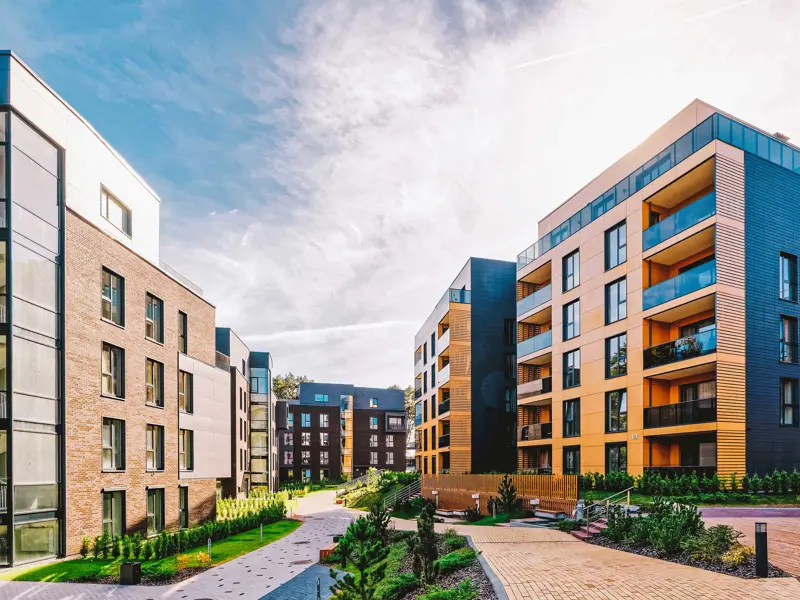 Bostadsrättsförening som underhåller sina fastigheter enligt plan